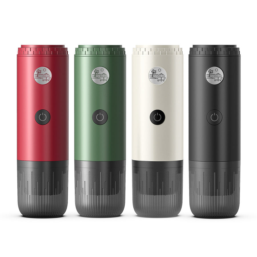 Portable capsule coffee machine